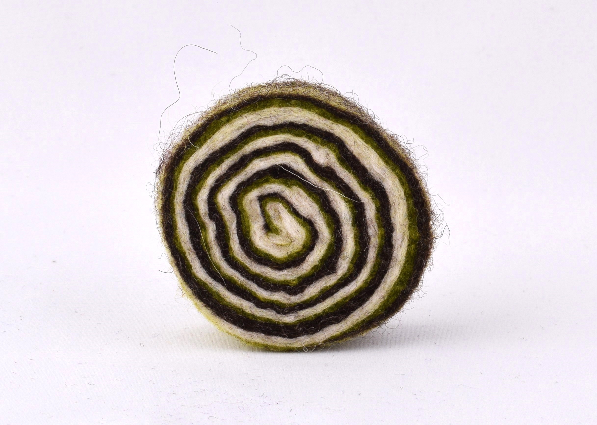 Duftkringel GRÜN aus Filz
