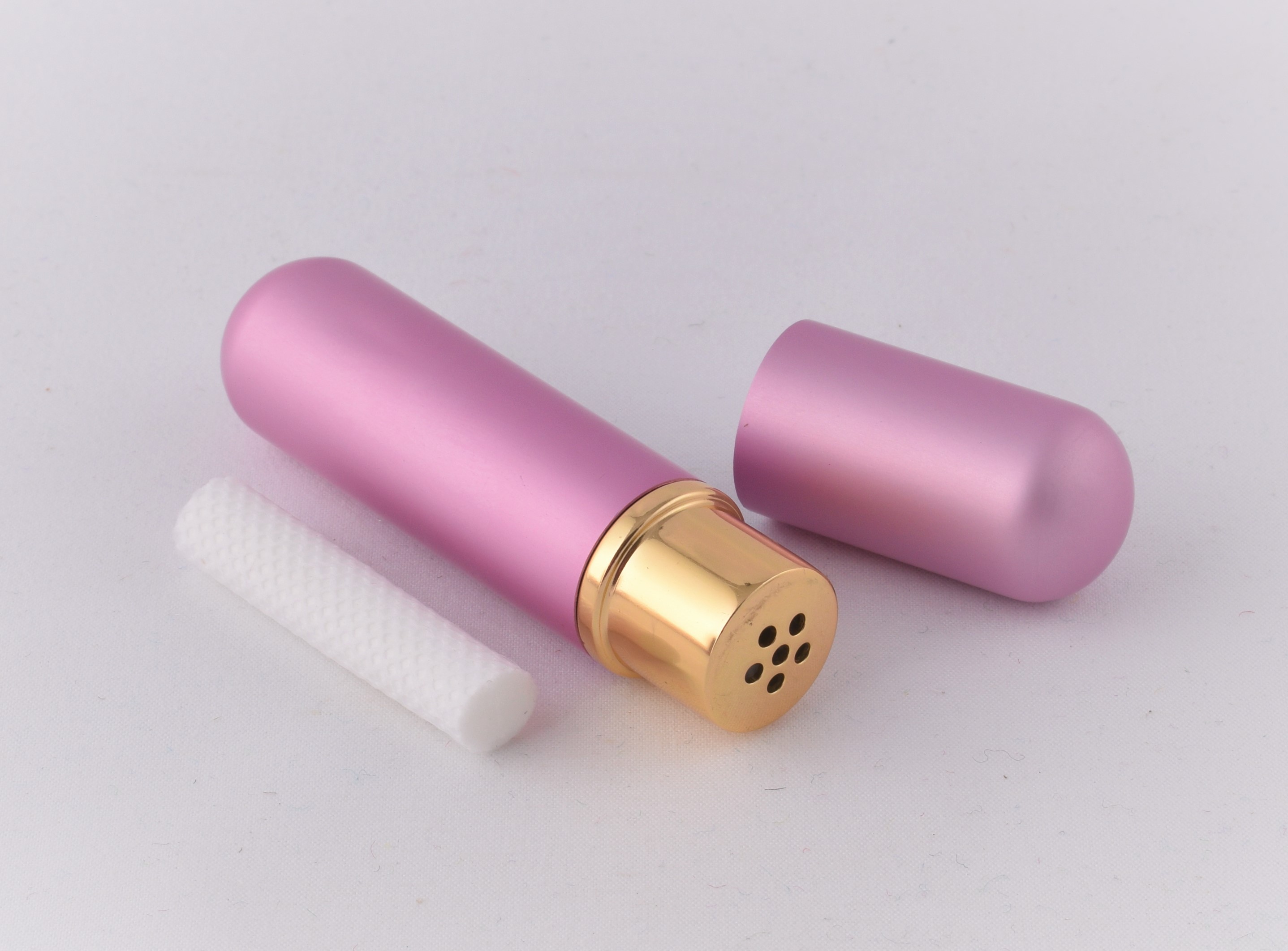 Riechstift Glas/Alu ROSA