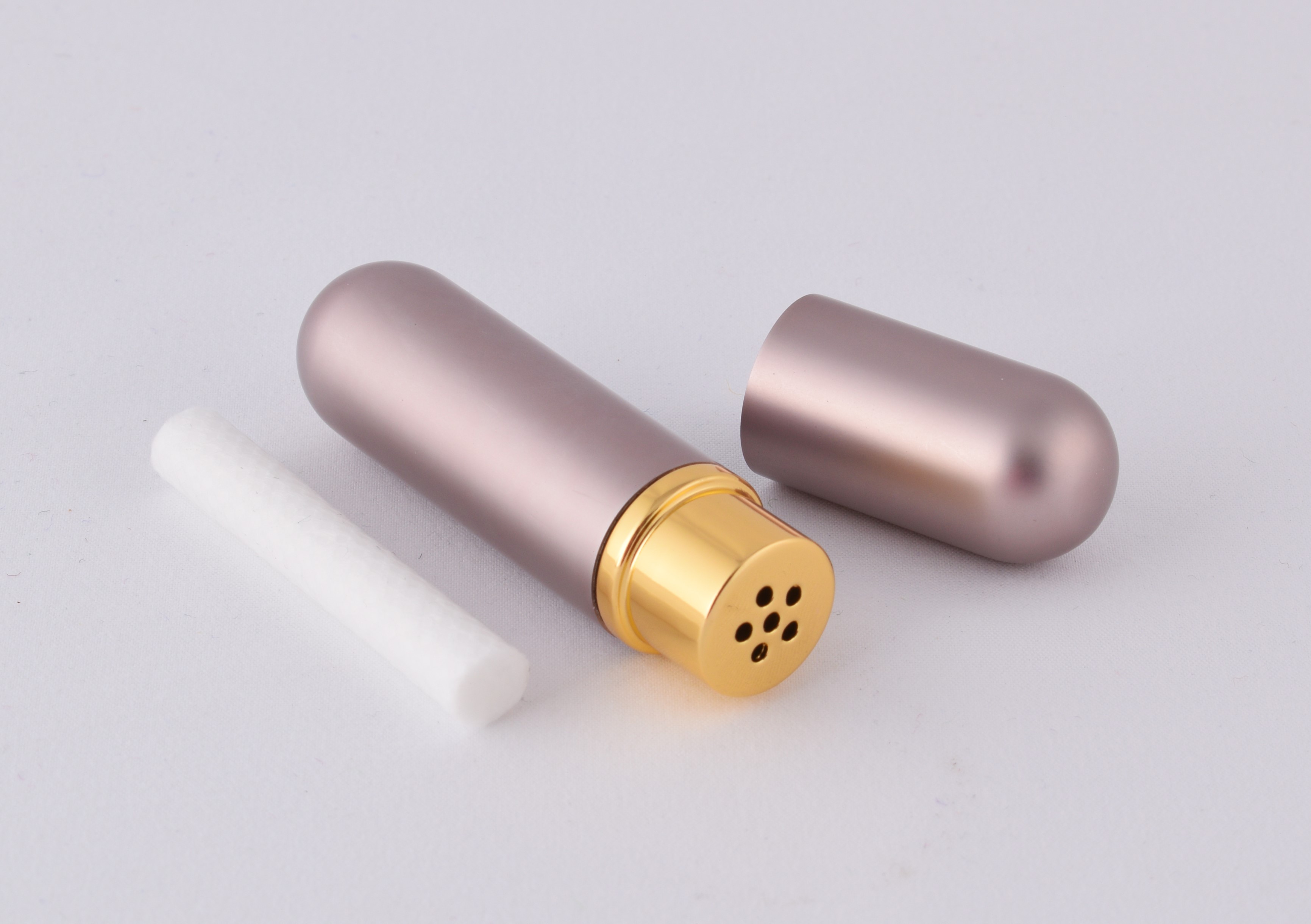 Riechstift Glas/Alu TAUPE
