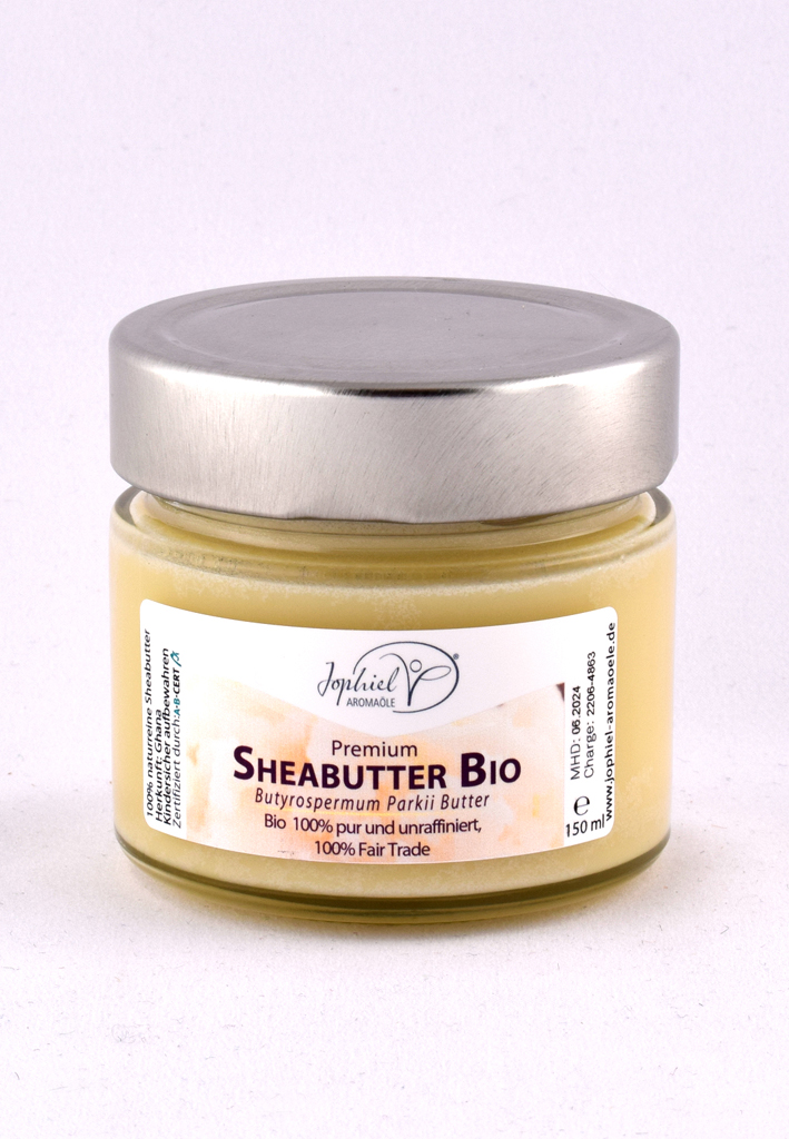 Sheabutter pur unraffiniert Bio 150 ml