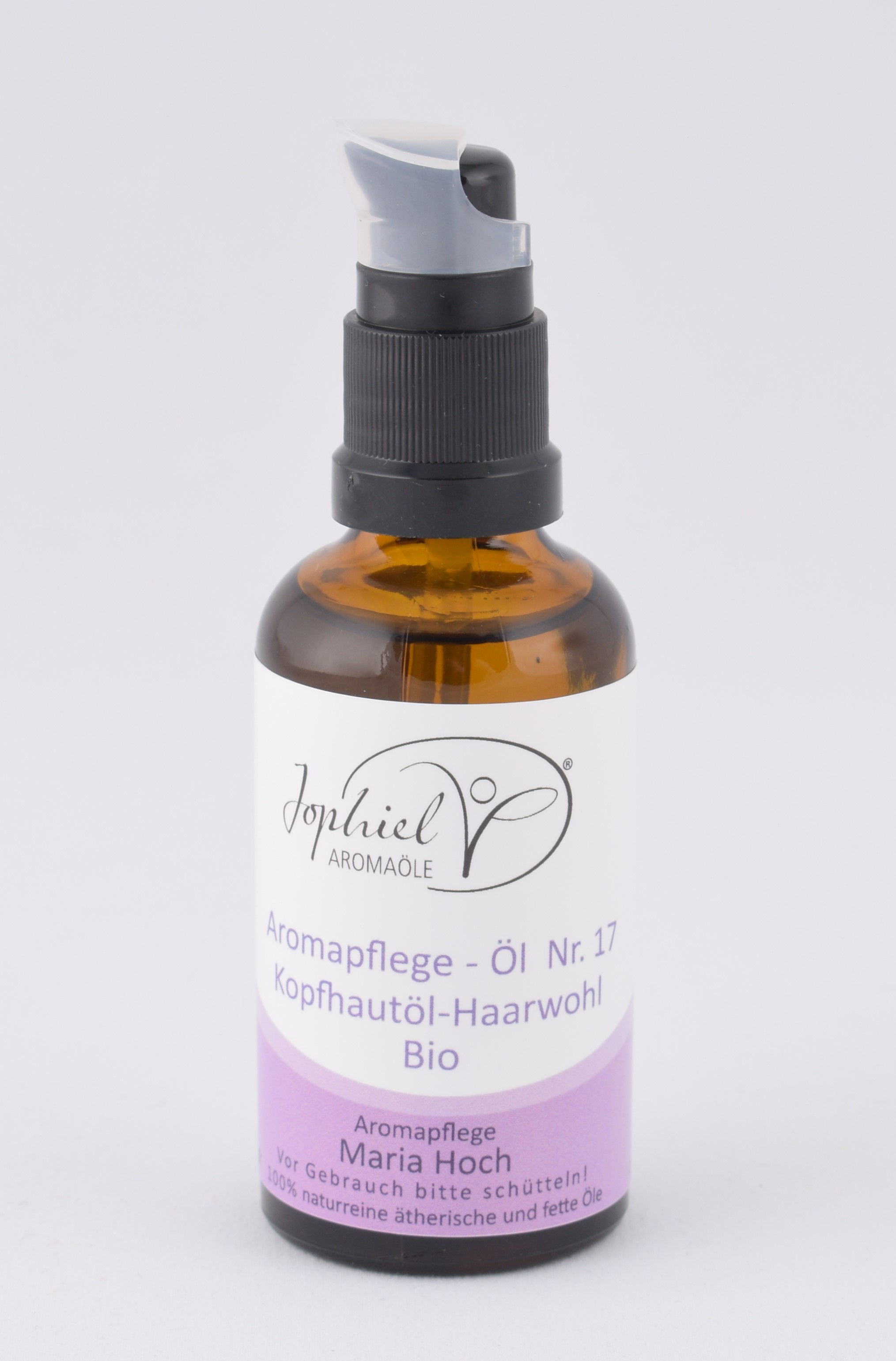 Aromapflege-Öl Nr. 17 Kopfhautöl-Haarwohl Bio 50 ml 