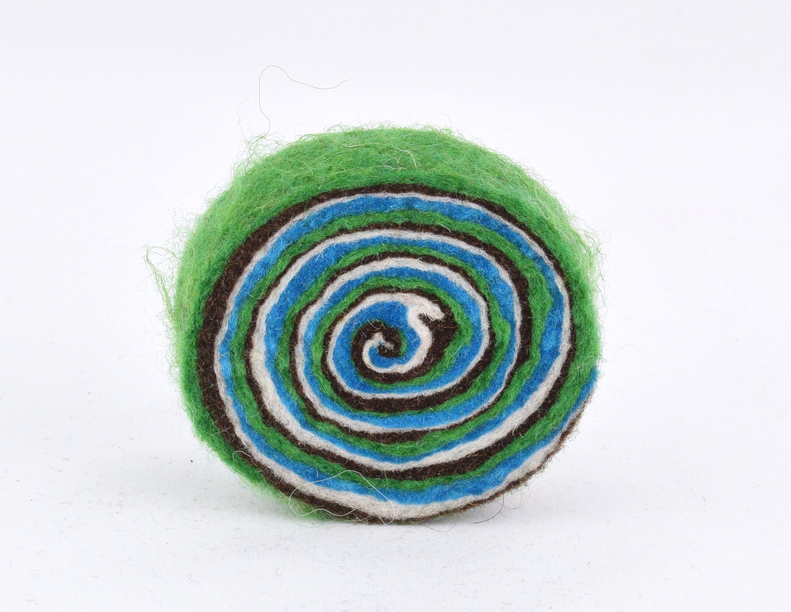 Duftkringel GRÜN-BLAU aus Filz 