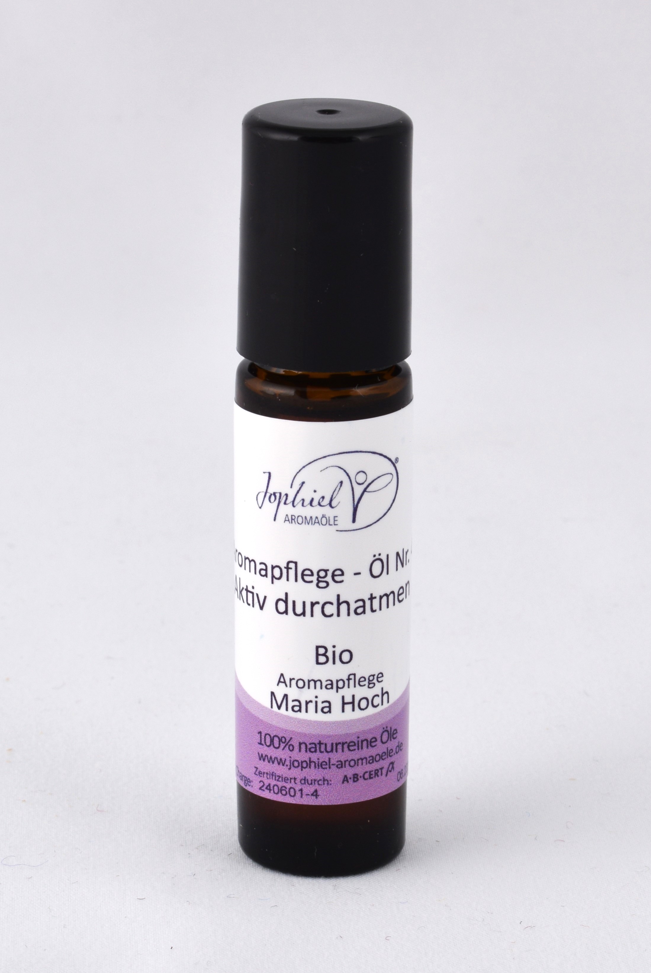Aromapflege-Öl Nr. 04 Aktiv durchatmen im Roll-on Bio 10 ml 