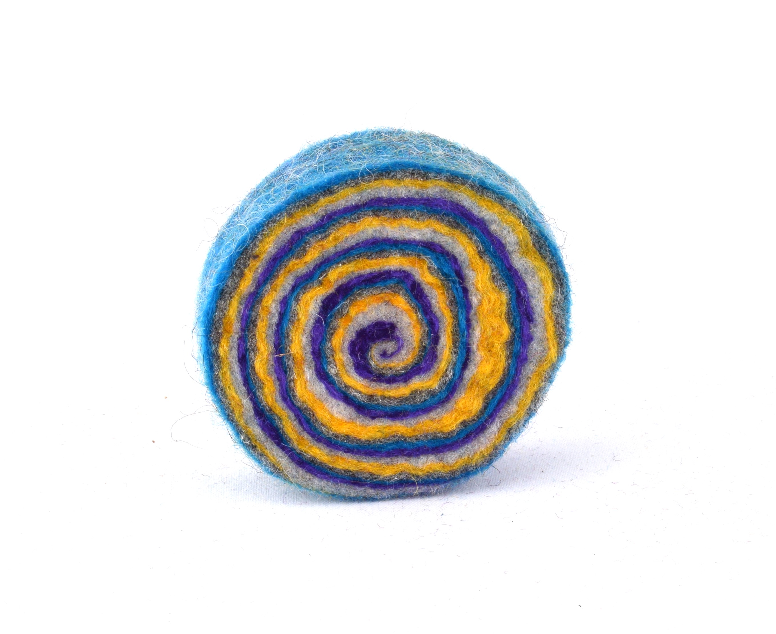 Duftkringel BLAU aus Filz