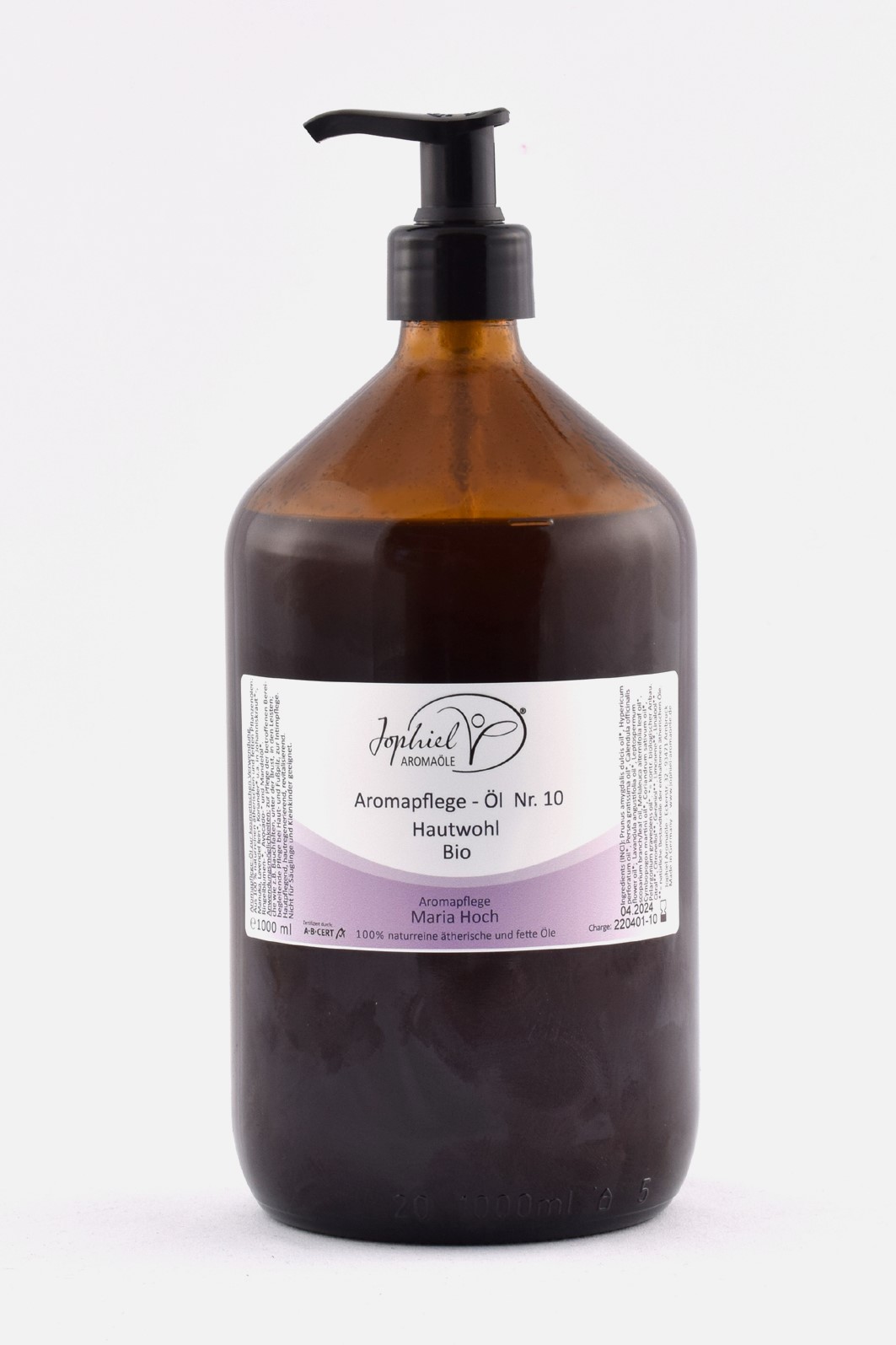 Aromapflege-Öl Nr. 10 Hautwohl Bio 1000 ml