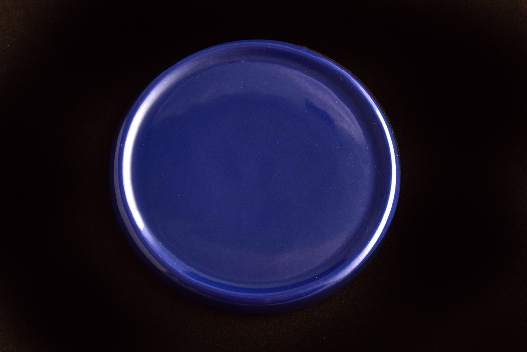 Keramik-Untersetzer für Duftsteine - blau