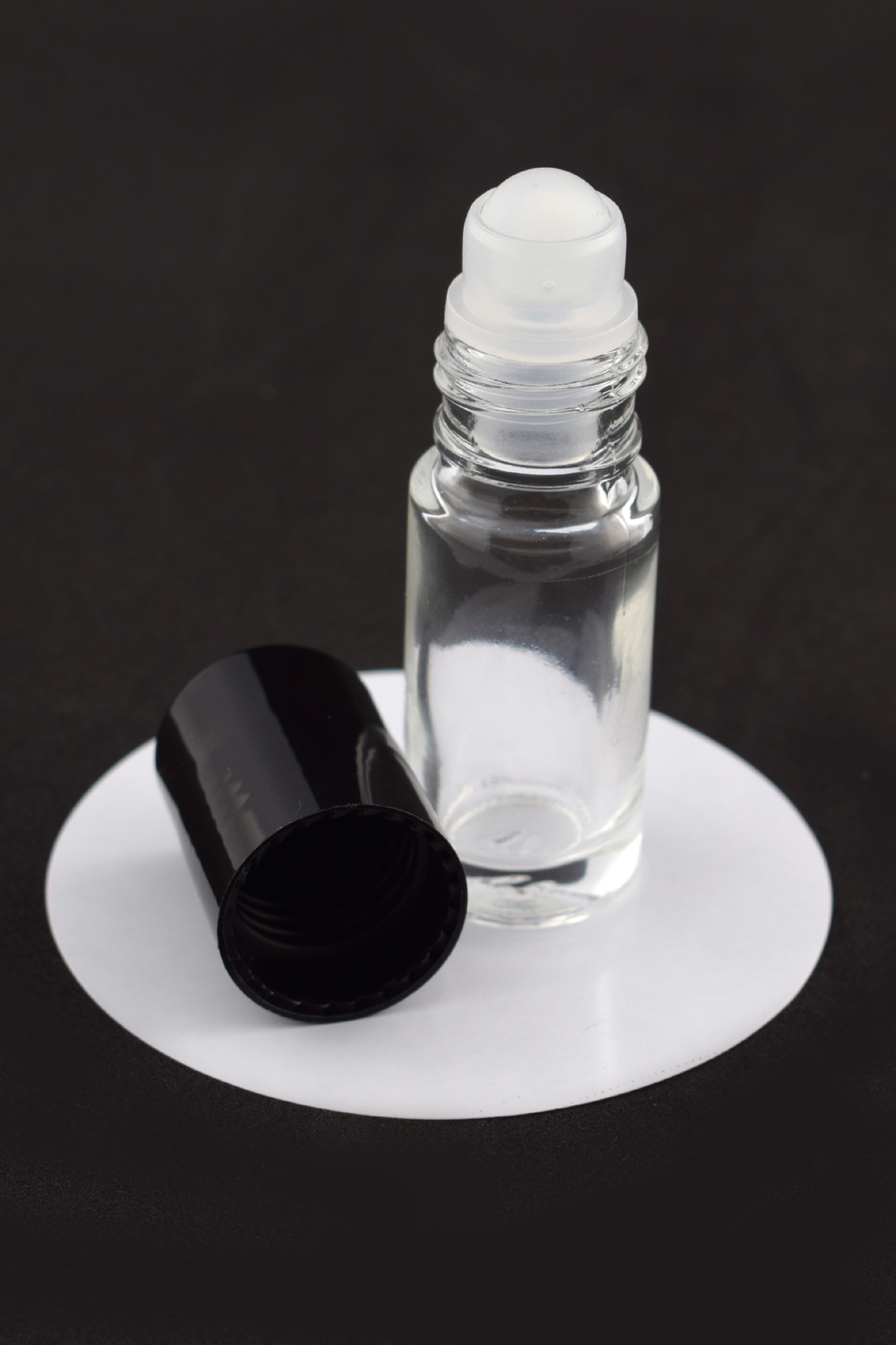 Roll-on Klarglas mit Kugel und Verschluss 5 ml