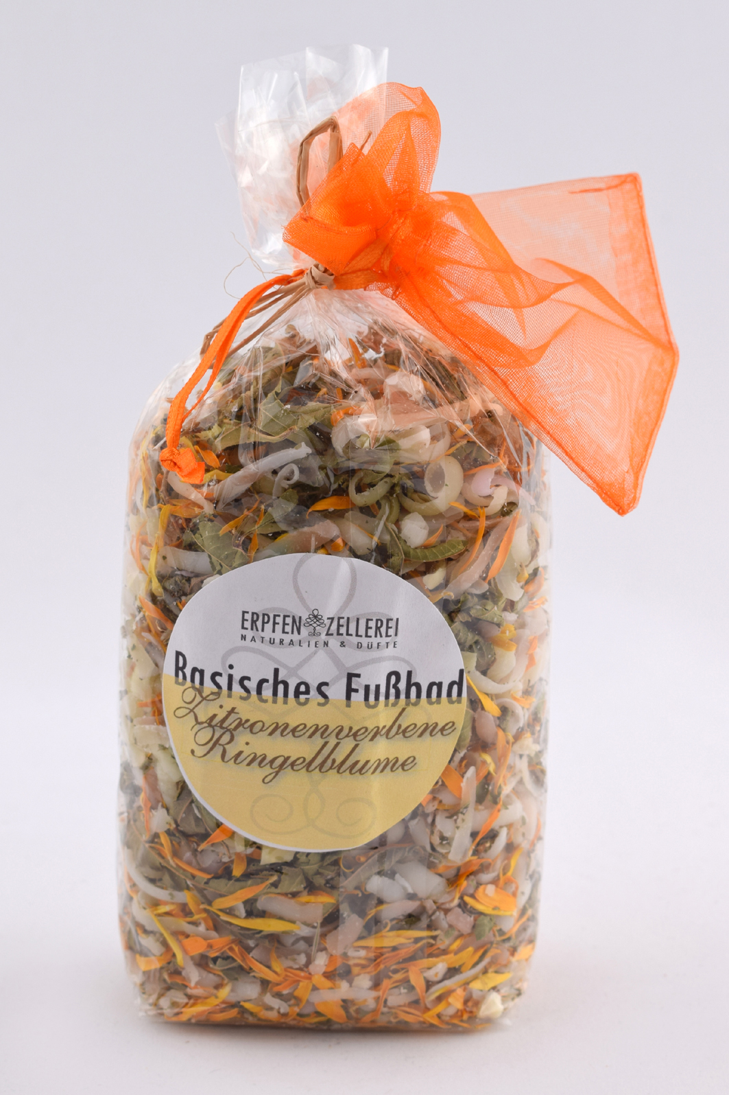 Fußbad "Seifenflocken mit Kräutern" ZITRONENVERBENE RINGELBLUME