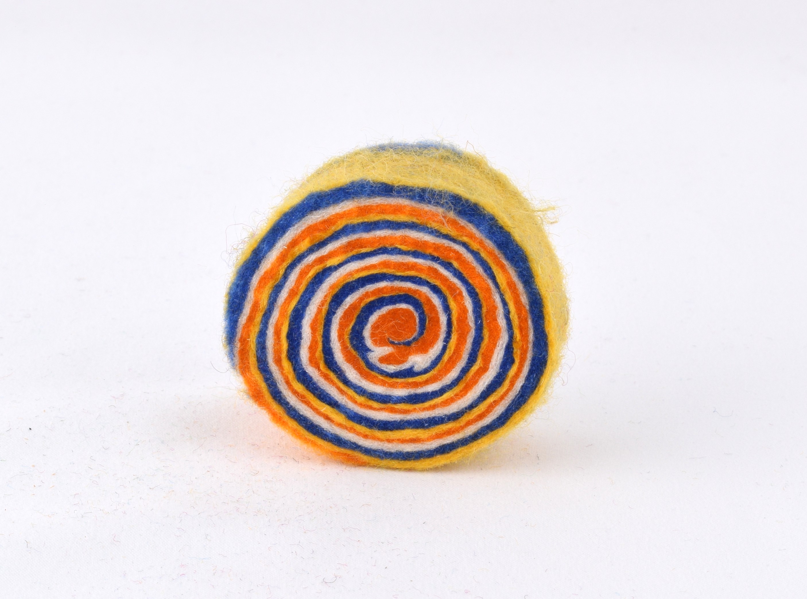 Duftkringel GELB aus Filz 