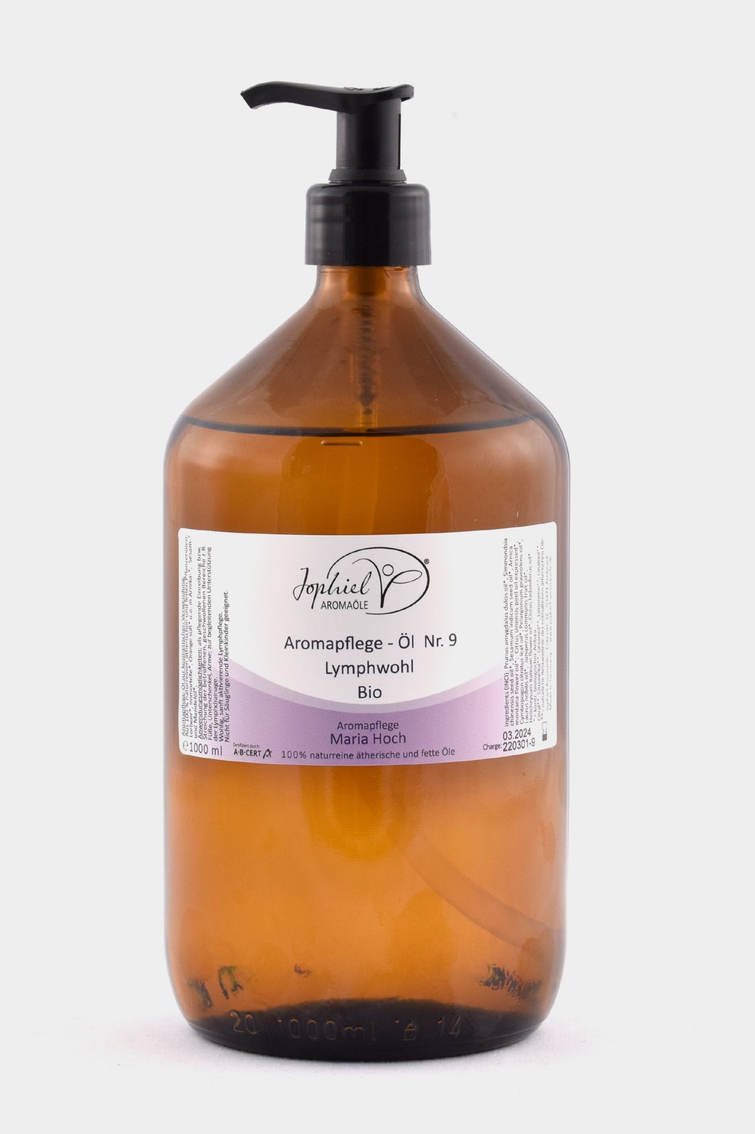 Aromapflege-Öl Nr. 09 Lymphwohl Bio 1000 ml