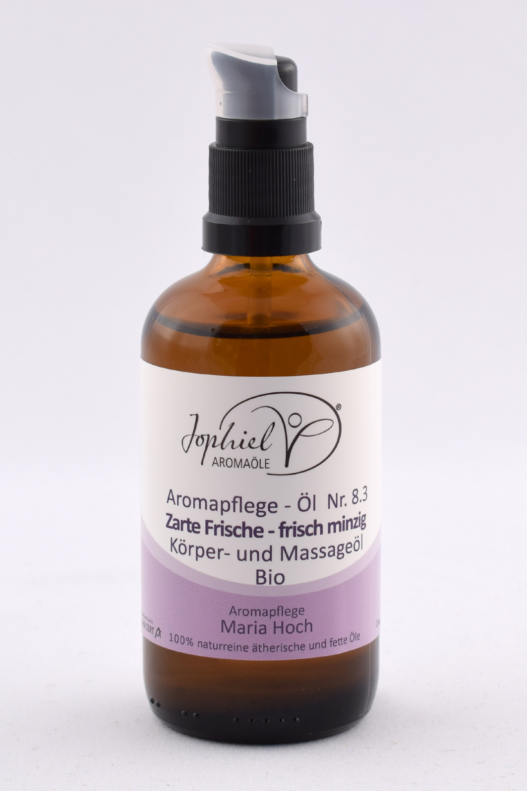 Aromapflege-Öl Nr. 08.3 Zarte Frische Körper- und Massageöle Bio 100 ml