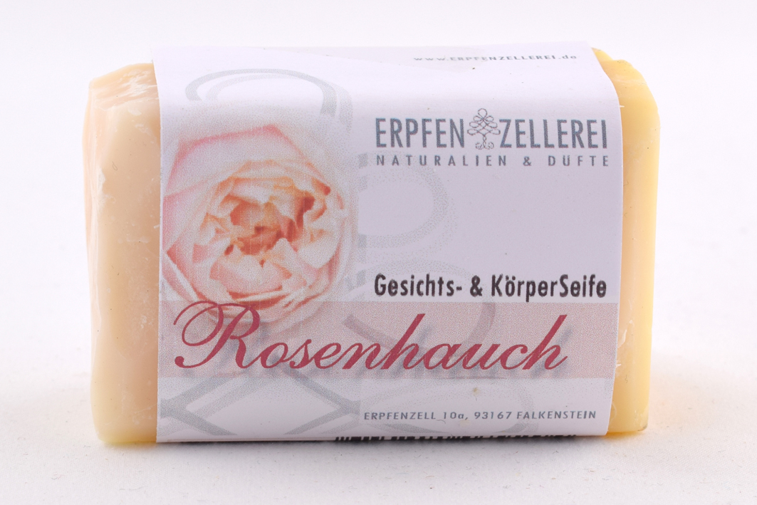 Gesichts- und Körperseife "Rosenhauch" Bio 