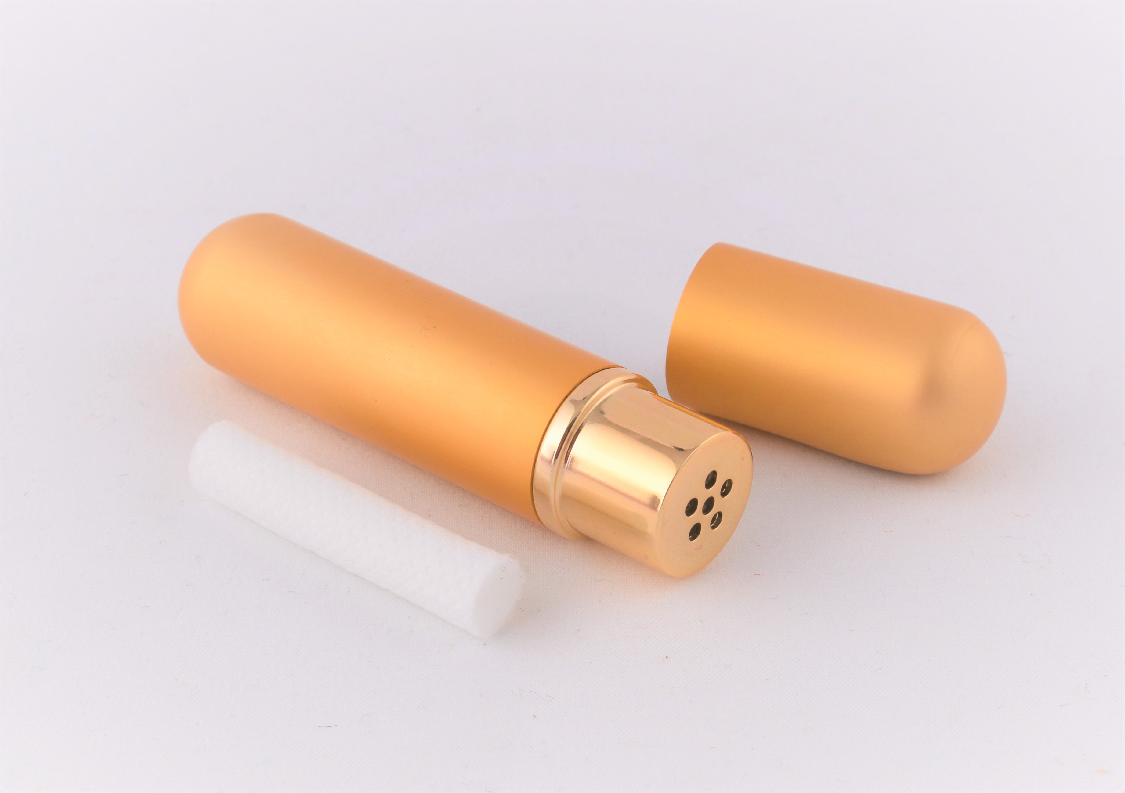 Riechstift Glas/Alu GOLD