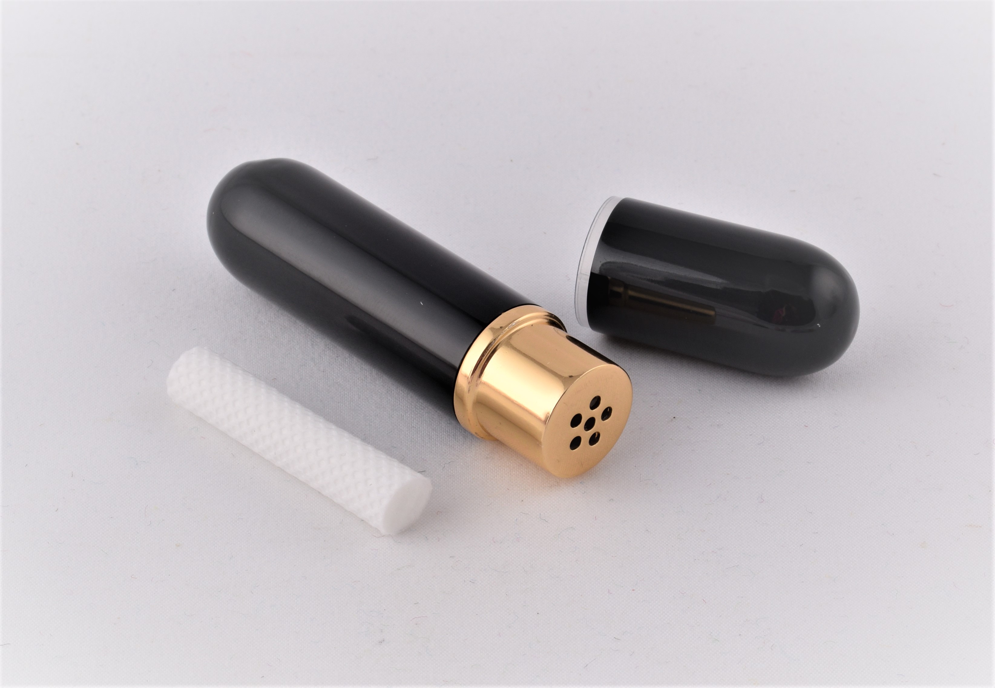 Riechstift Glas/Alu SCHWARZ